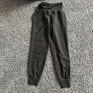 Dark green joggers